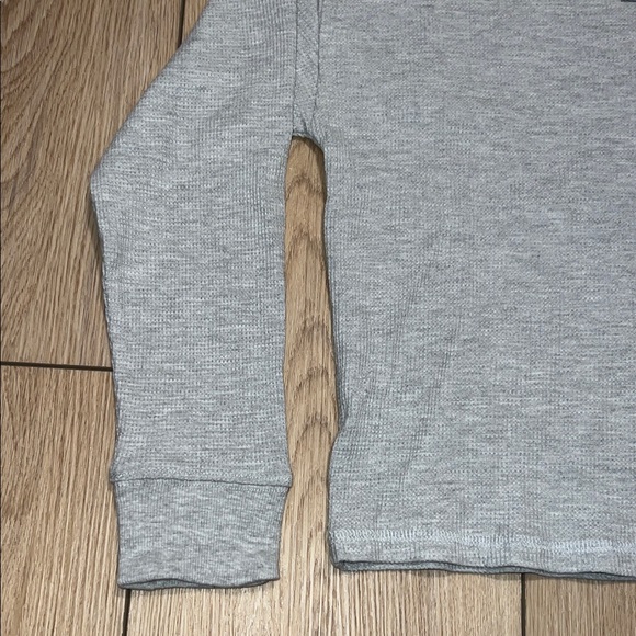 Forever 21 Light Gray Waffle Knit Top - Picture 3 of 9